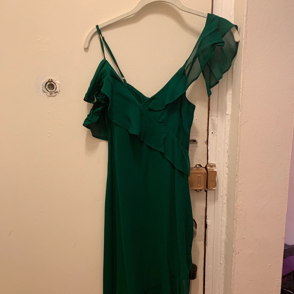 Reformation Adora Dress Green Size 0